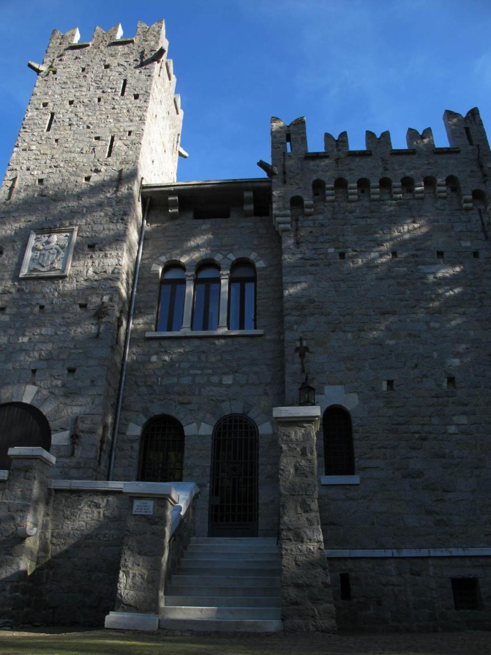 Un Nido Nella Torre Del Castello Daire Ponte Di Legno Dış mekan fotoğraf