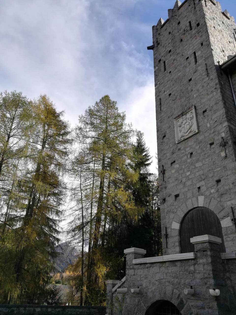 Un Nido Nella Torre Del Castello Daire Ponte Di Legno Dış mekan fotoğraf