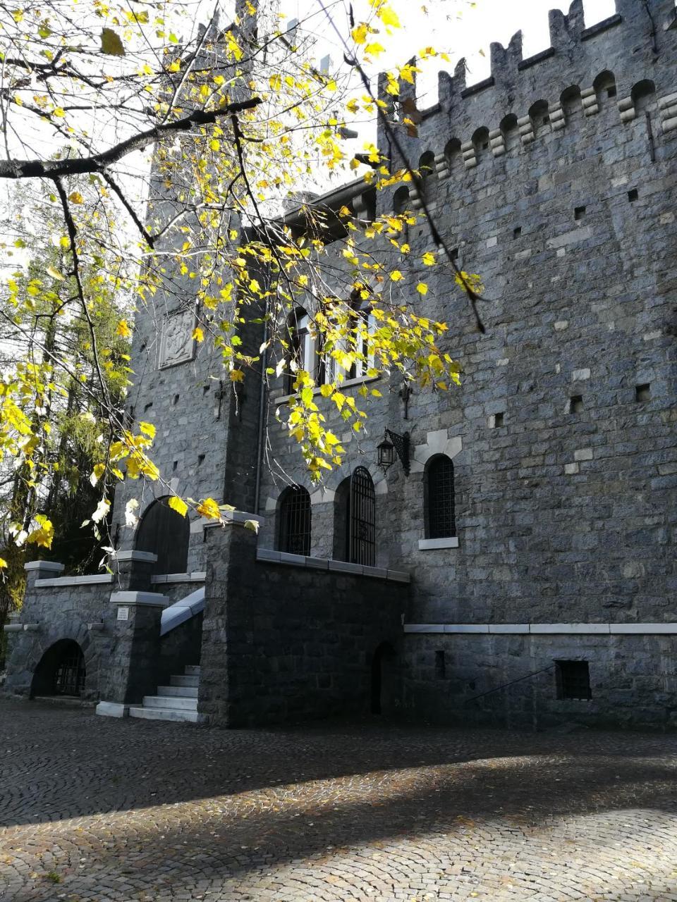 Un Nido Nella Torre Del Castello Daire Ponte Di Legno Dış mekan fotoğraf